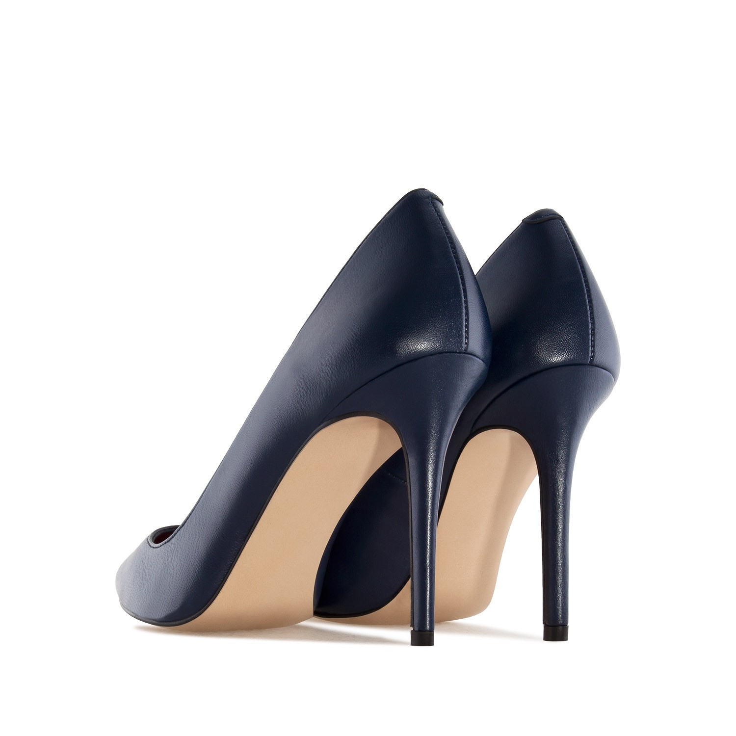 Navy blue pointed toe hot sale heels